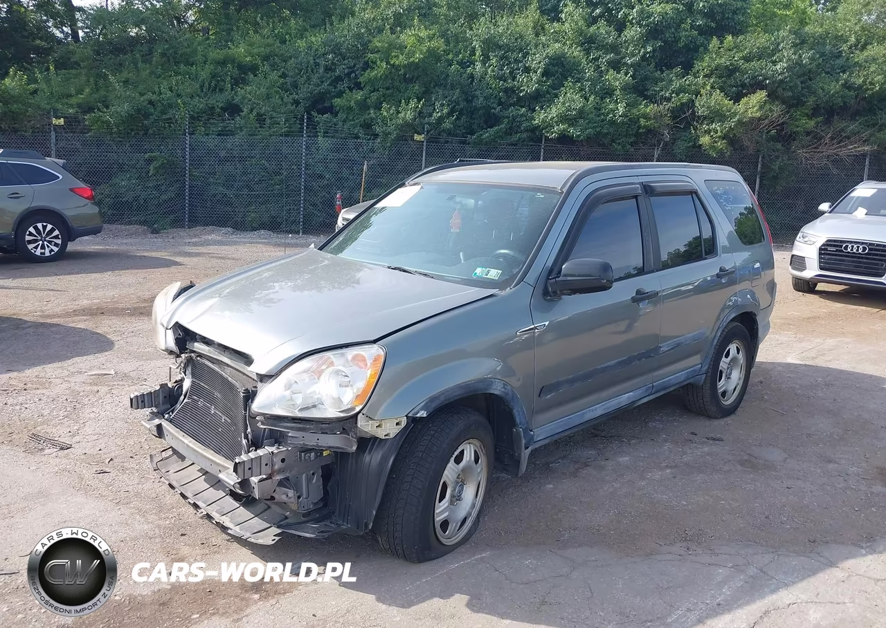 2006 Honda Cr-V Lx VIN:SHSRD78596U433405 - 2