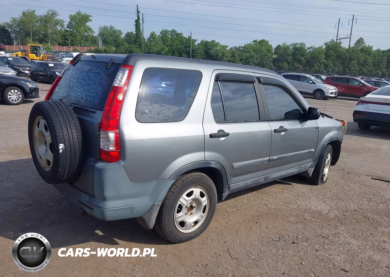 2006 Honda Cr-V Lx VIN:SHSRD78596U433405 - 4