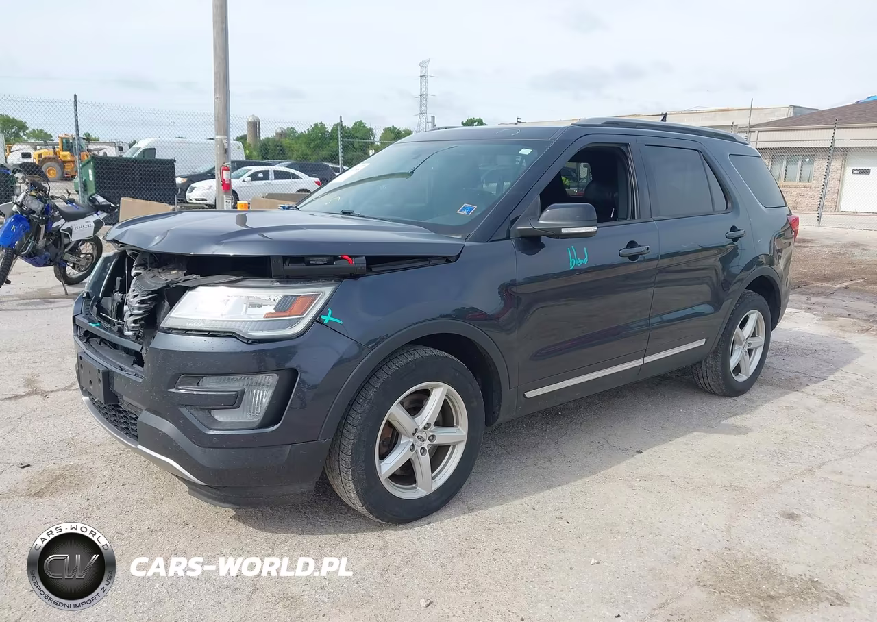 2017 Ford Explorer Xlt VIN:1FM5K8D80HGA02098 - 2
