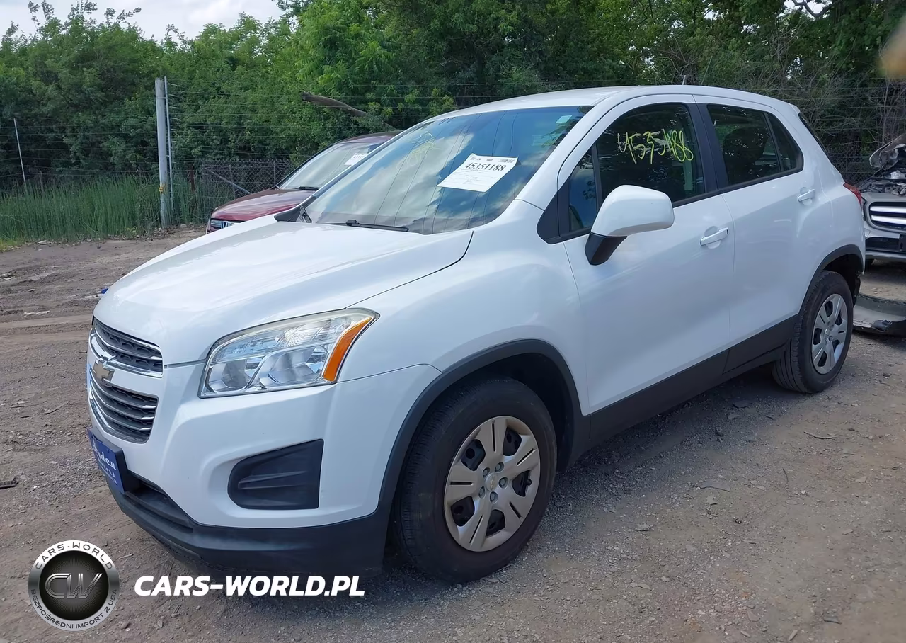 2015 Chevrolet Trax Ls VIN:3GNCJKSB6FL254450 - 2