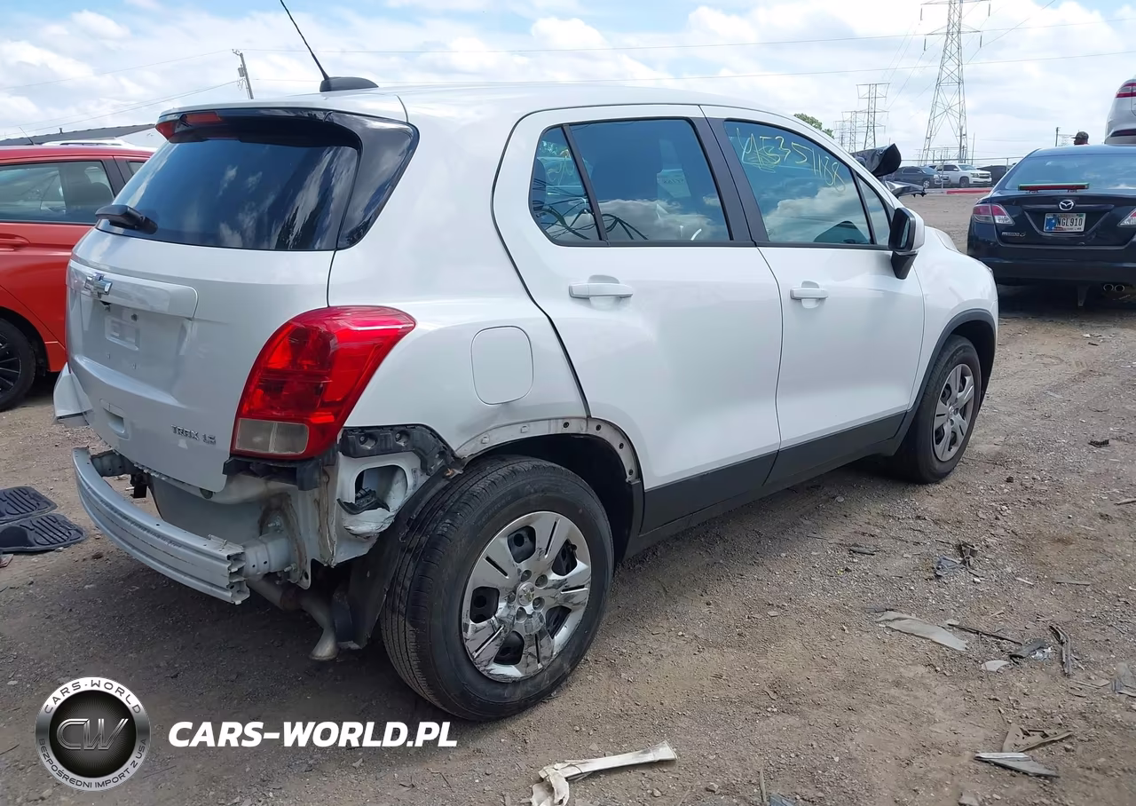 2015 Chevrolet Trax Ls VIN:3GNCJKSB6FL254450 - 4