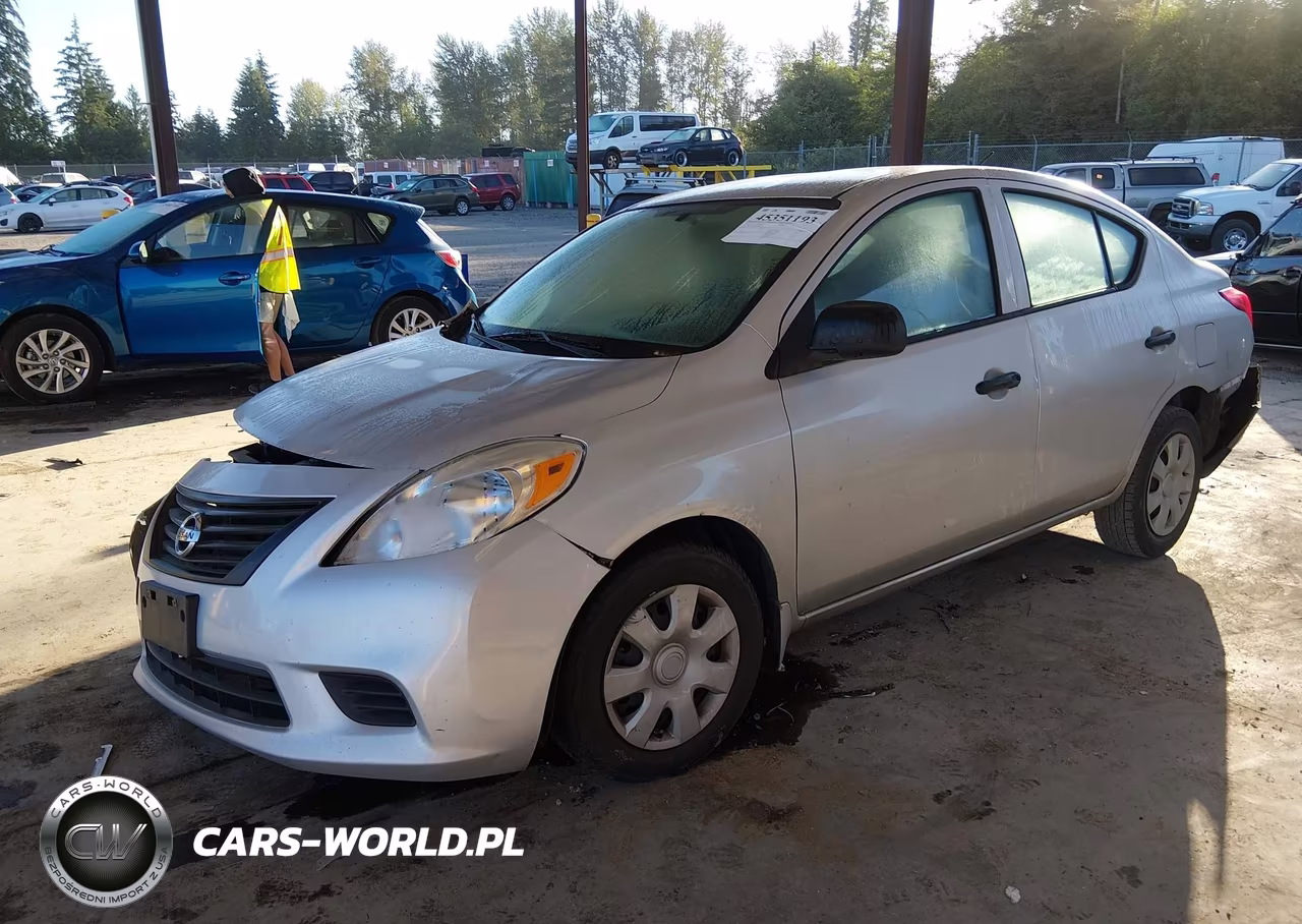 2013 Nissan Versa 1.6 S VIN:3N1CN7AP9DL822360 - 2