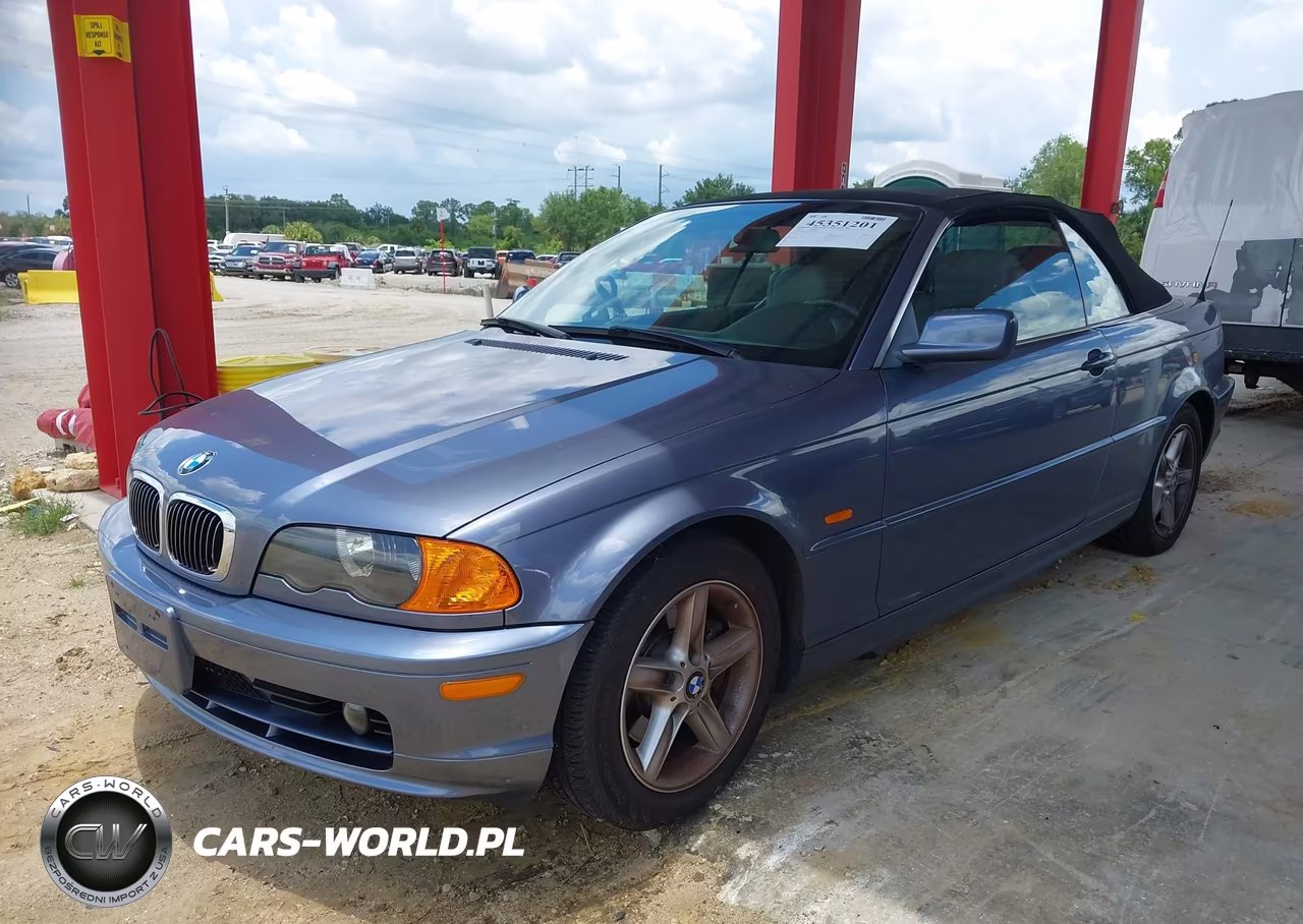 2002 BMW 325 Ci VIN:WBABS334X2PG88117 - 2
