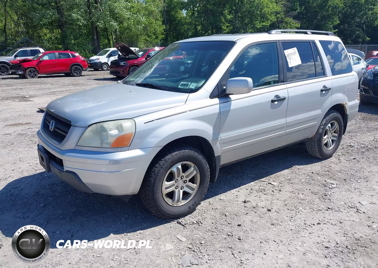 2003 Honda Pilot Ex-L VIN:2HKYF18583H602305 - 2