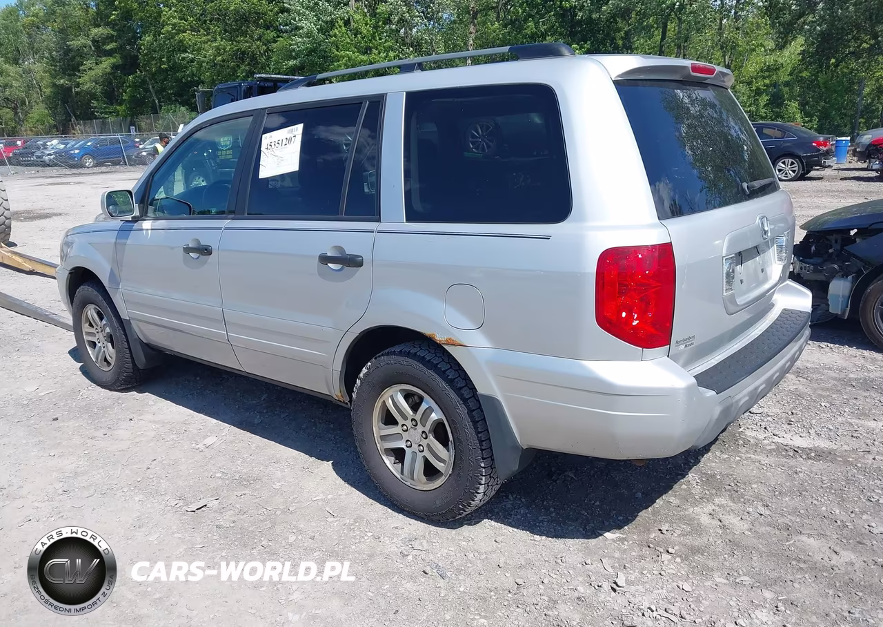 2003 Honda Pilot Ex-L VIN:2HKYF18583H602305 - 3