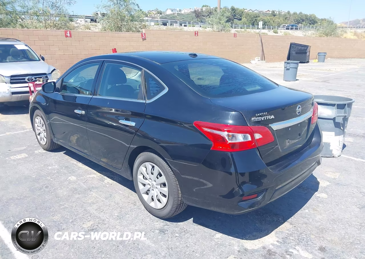 2017 Nissan Sentra Sv VIN:3N1AB7AP9HL659876 - 3