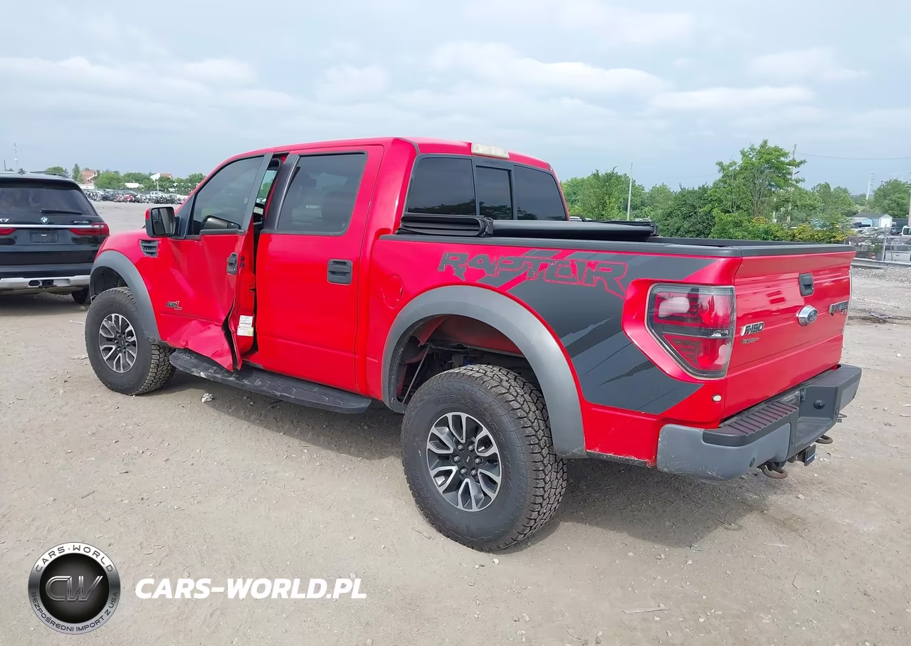 2013 Ford F-150 Svt Raptor VIN:1FTFW1R63DFB72161 - 3