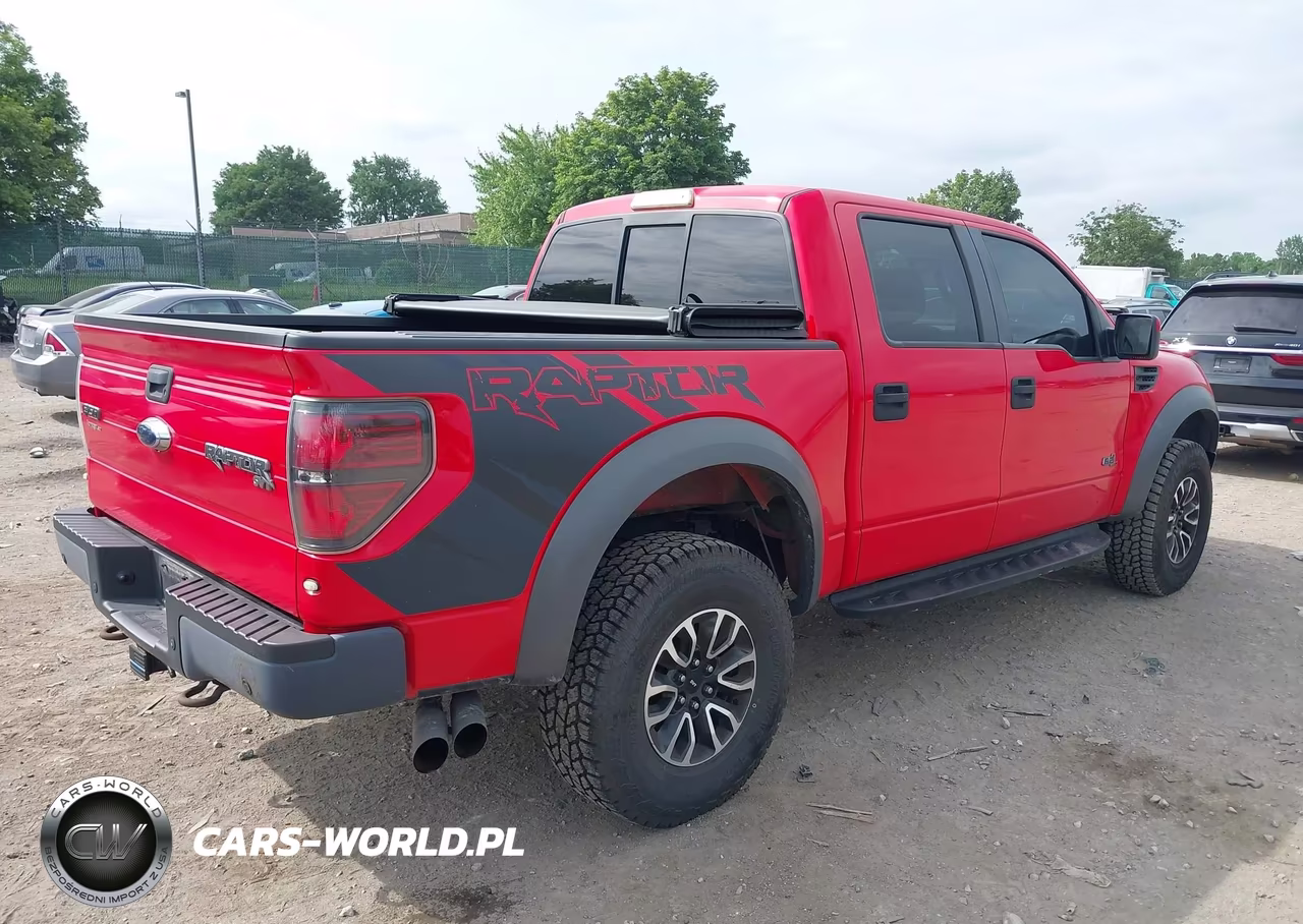 2013 Ford F-150 Svt Raptor VIN:1FTFW1R63DFB72161 - 4