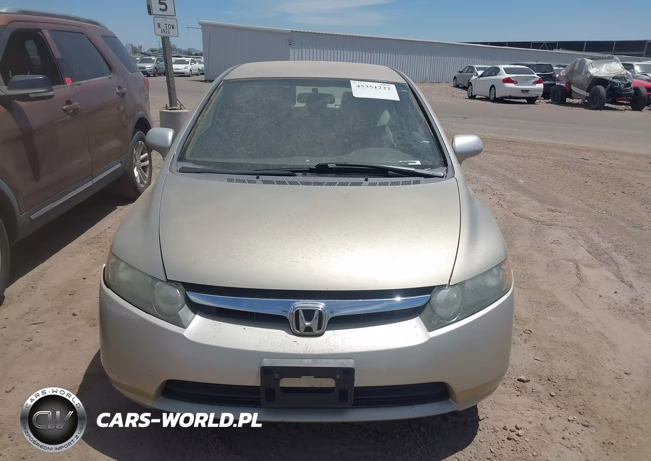 2007 Honda Civic Lx VIN:1HGFA155X7L074442 - 6