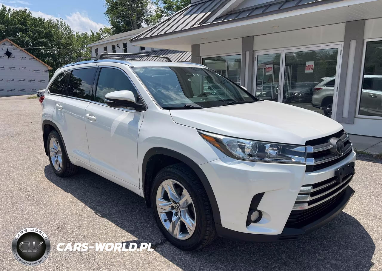 2018 Toyota Highlander Limited – zdjęcie 1 z 10