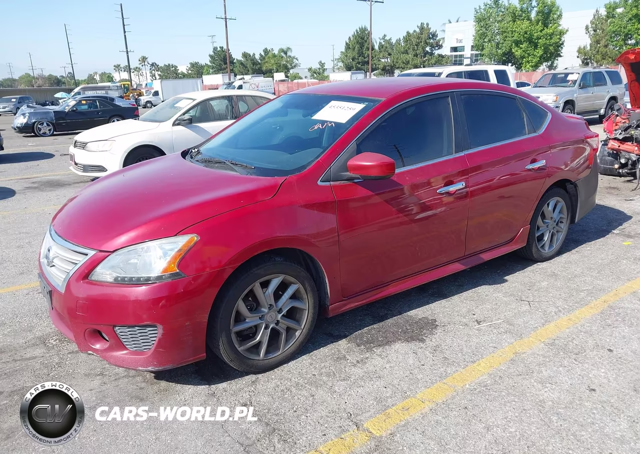 2013 Nissan Sentra Sr VIN:3N1AB7AP9DL707712 - 2