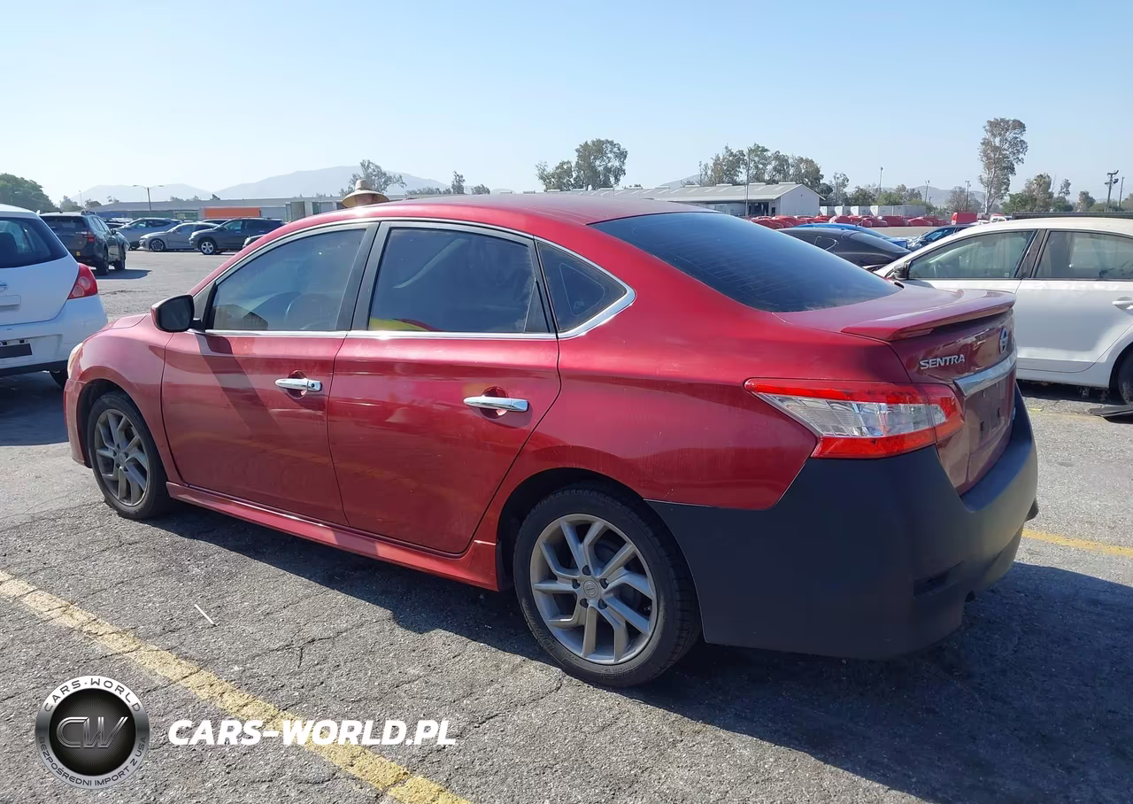 2013 Nissan Sentra Sr VIN:3N1AB7AP9DL707712 - 3