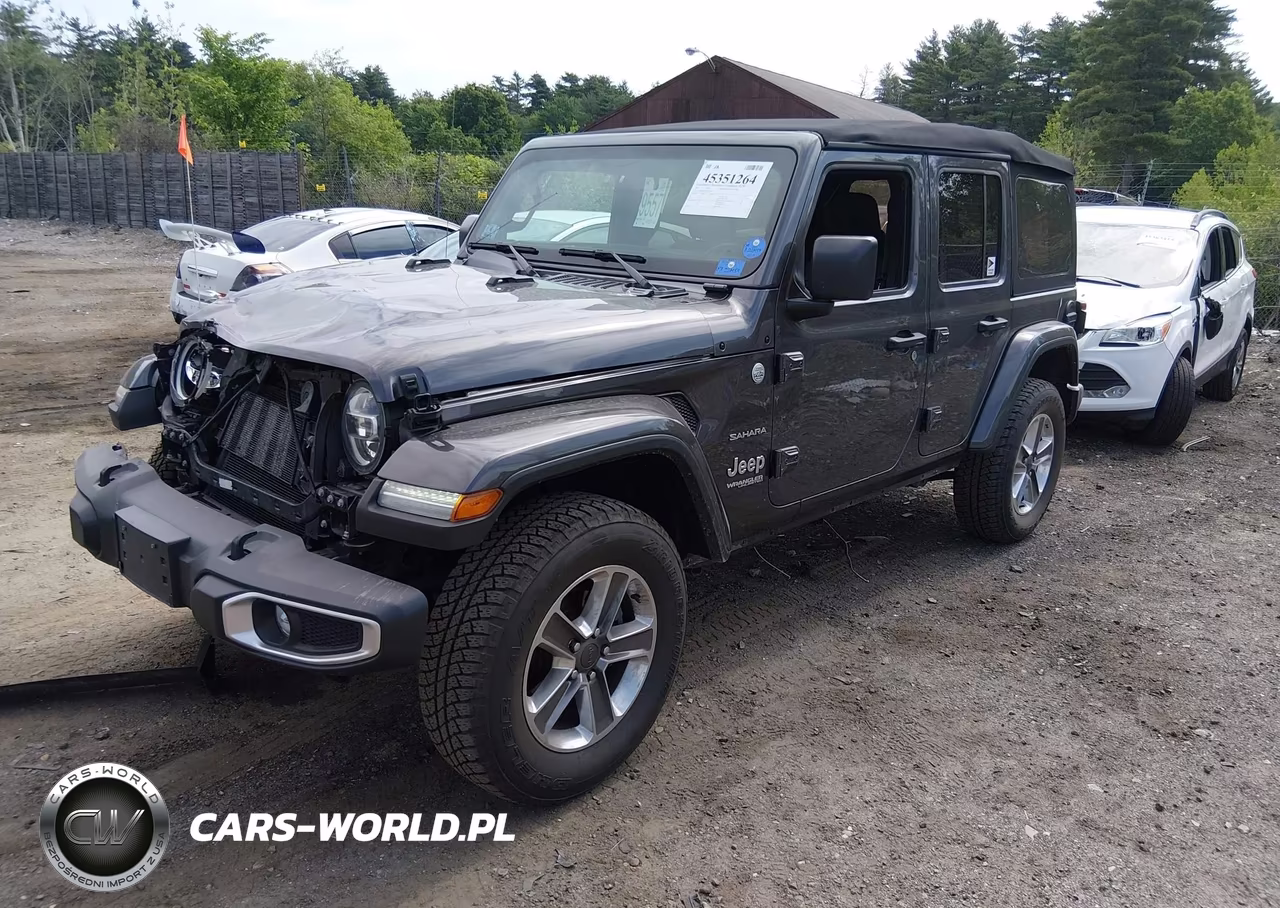 2021 Jeep Wrangler Unlimited Sahara 4X4 VIN:1C4HJXEG5MW703160 - 2