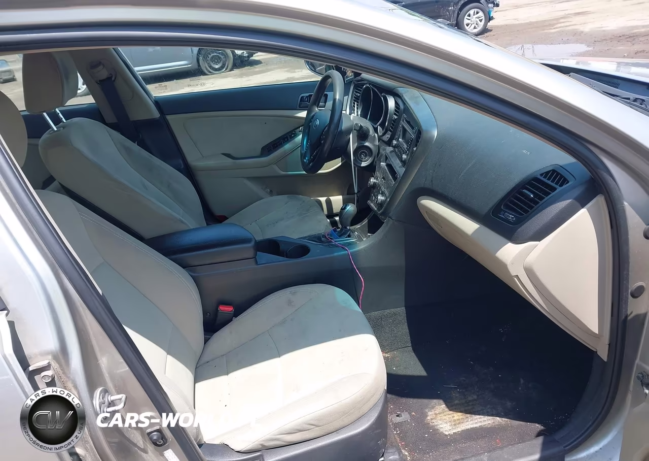 2013 Kia Optima Lx VIN:KNAGM4A77D5327927 - 5