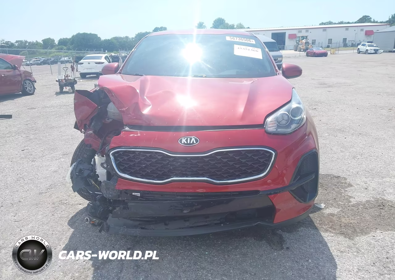 2021 Kia Sportage Lx VIN:KNDPM3AC1M7912842 - 12