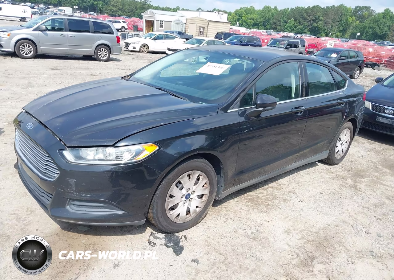 2014 Ford Fusion S VIN:1FA6P0G72E5376563 - 2