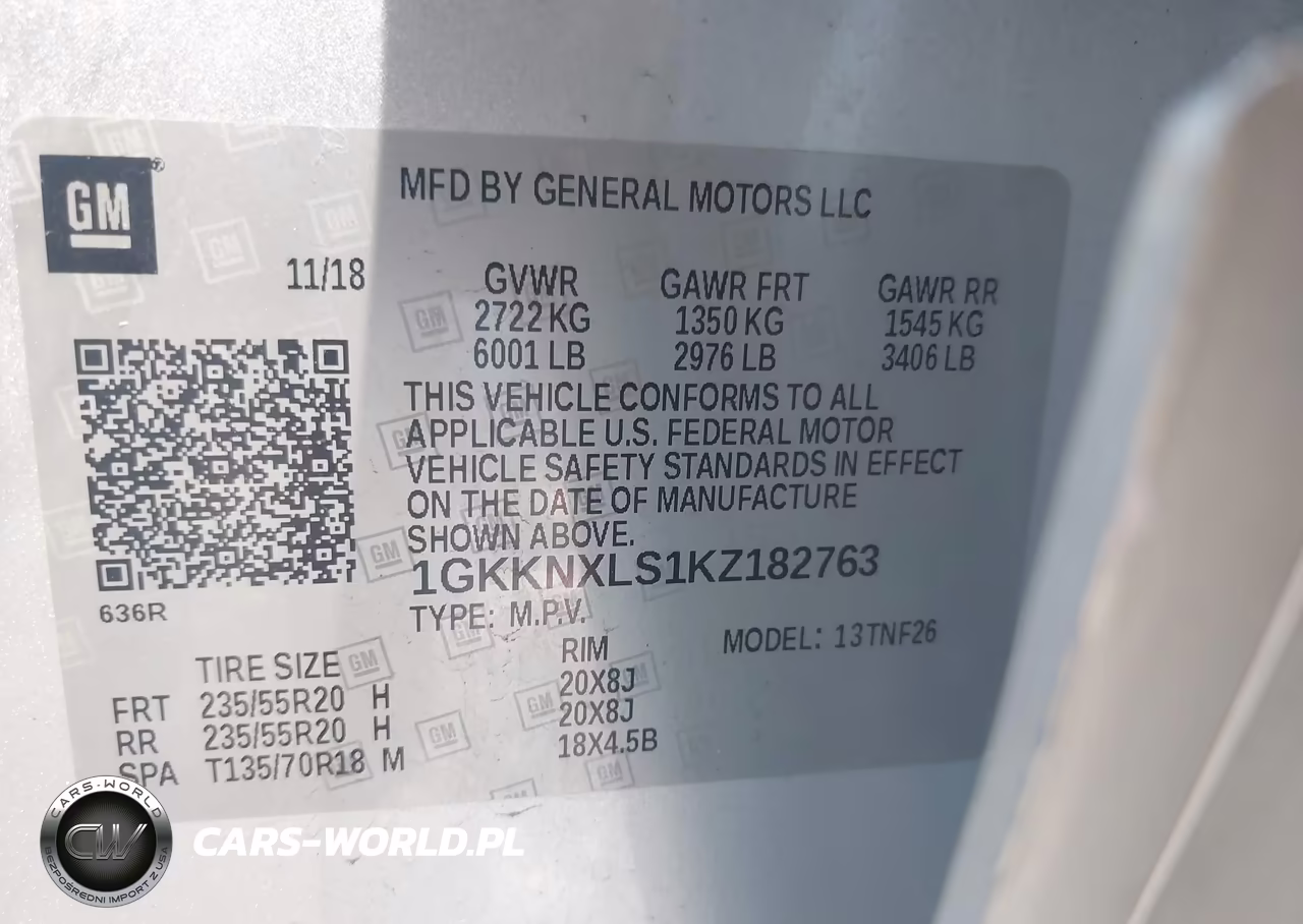2019 GMC Acadia Denali VIN:1GKKNXLS1KZ182763 - 9