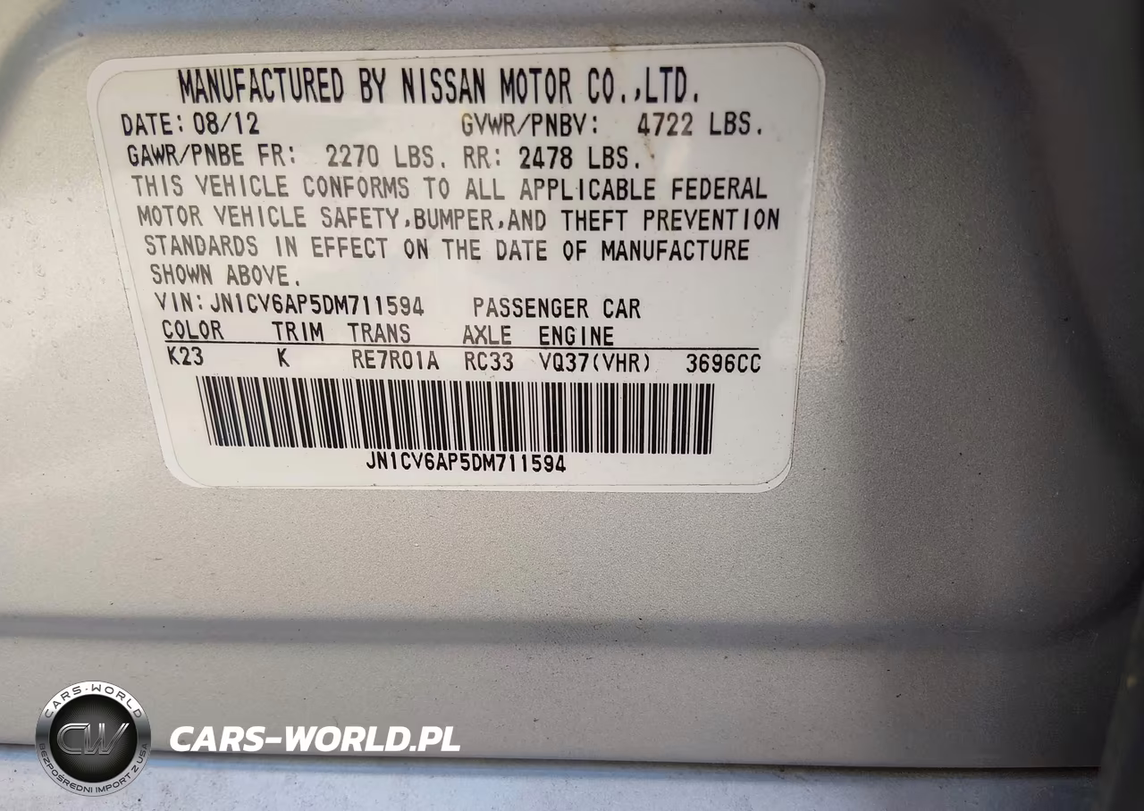 2013 Infiniti G37 Journey VIN:JN1CV6AP5DM711594 - 9