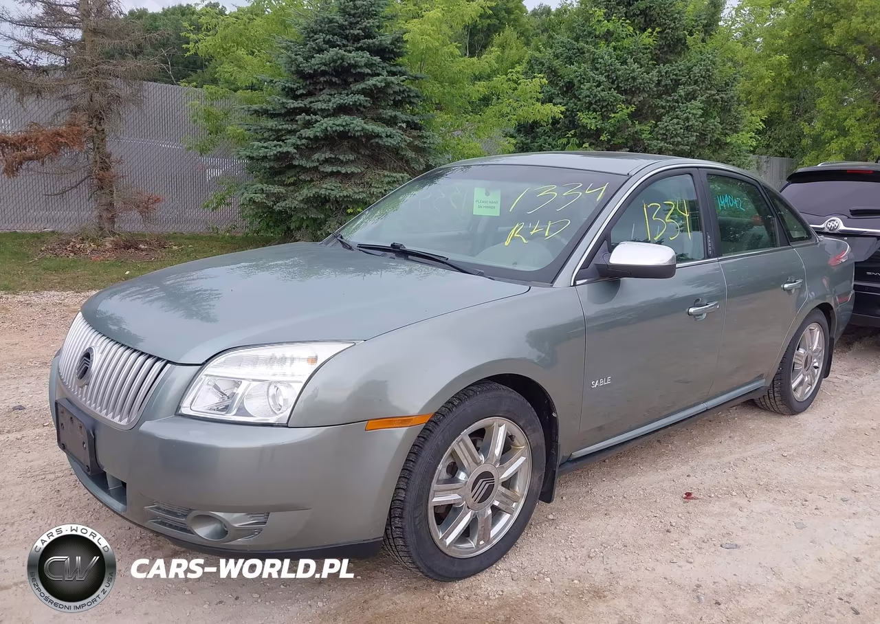 2008 Mercury Sable Premier VIN:1MEHM42WX8G602986 - 2