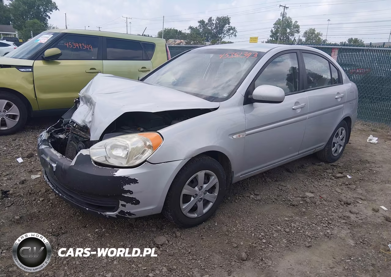 2010 Hyundai Accent Gls VIN:KMHCN4AC8AU504848 - 2
