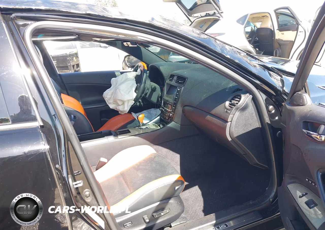 2011 Lexus Is F VIN:JTHBP5C22B5008832 - 5