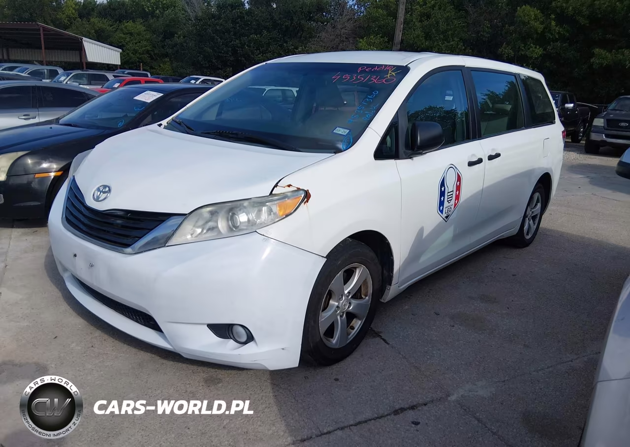 2013 Toyota Sienna L V6 7 Passenger VIN:5TDZK3DC0DS306500 - 2