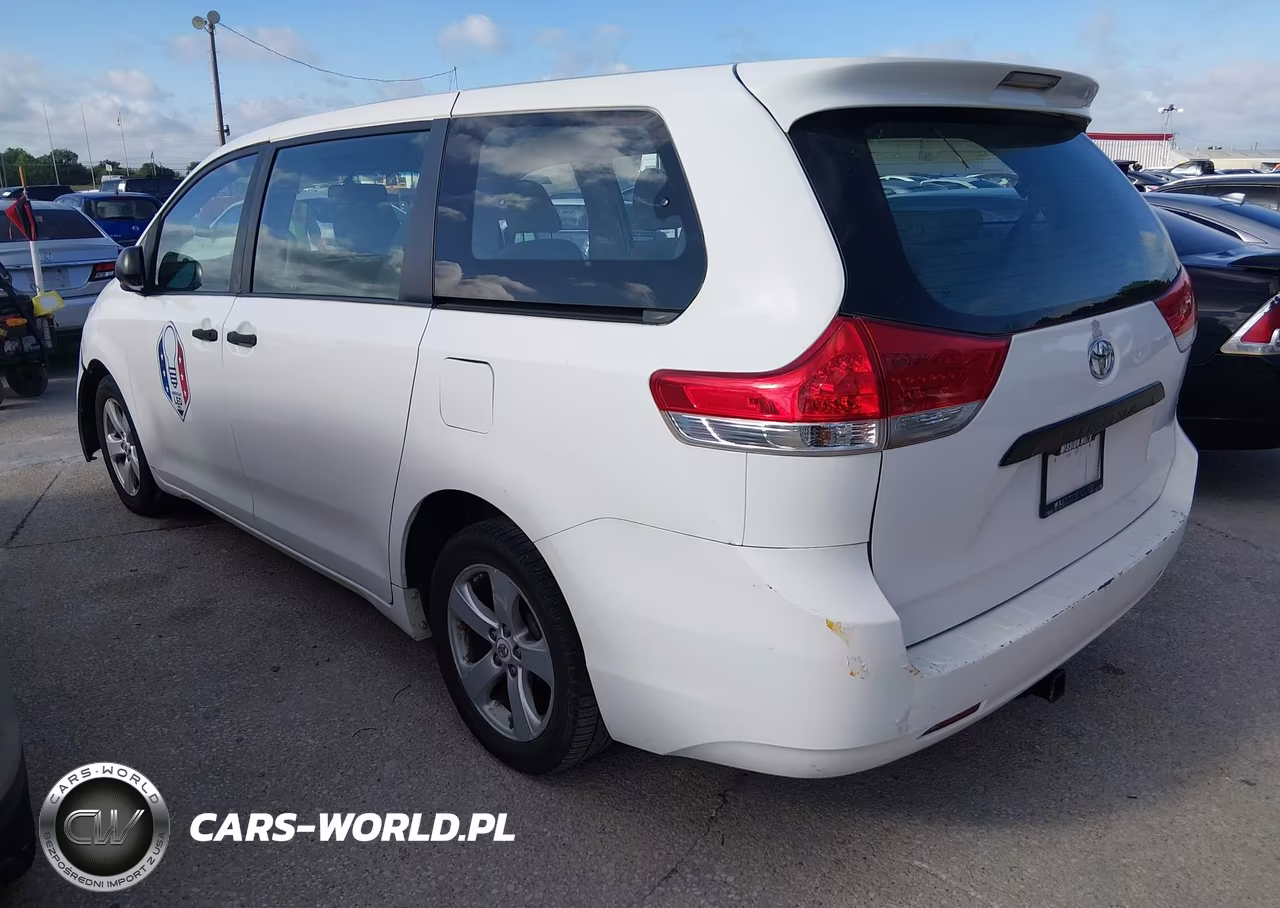 2013 Toyota Sienna L V6 7 Passenger VIN:5TDZK3DC0DS306500 - 3