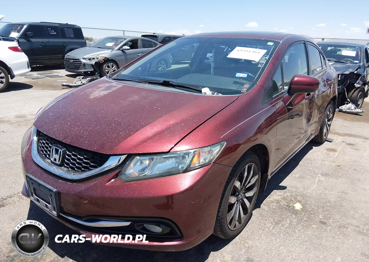 2015 Honda Civic Ex-L VIN:19XFB2F93FE078911 - 2