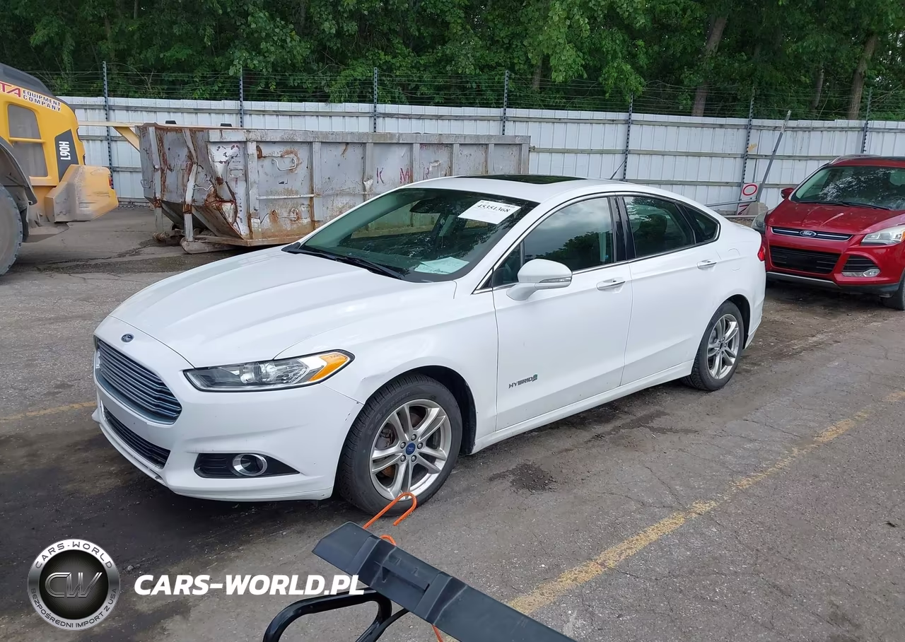 2015 Ford Fusion Hybrid Titanium VIN:3FA6P0RU8FR243405 - 2