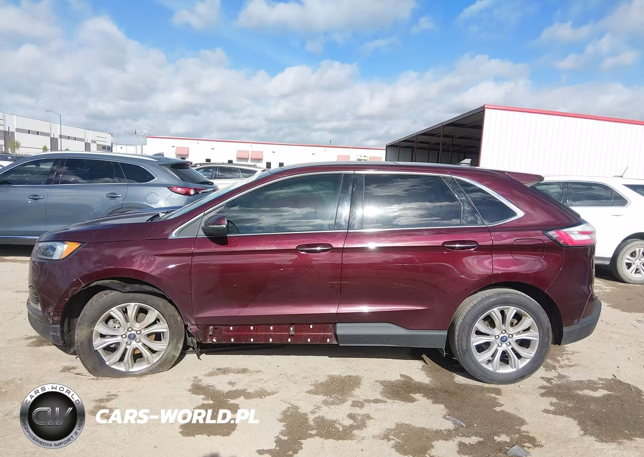 2020 Ford Edge Titanium VIN:2FMPK3K92LBB61129 - 14