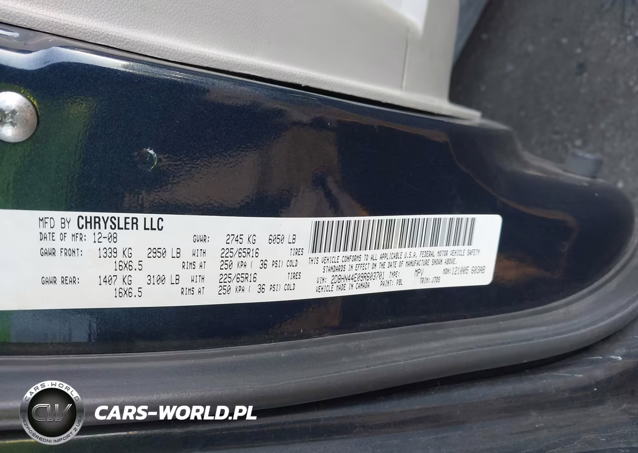 2009 Dodge Grand Caravan Se VIN:2D8HN44E09R603701 - 9