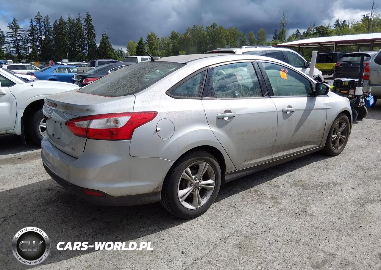 2014 Ford Focus Se VIN:1FADP3F26EL443157 - 4