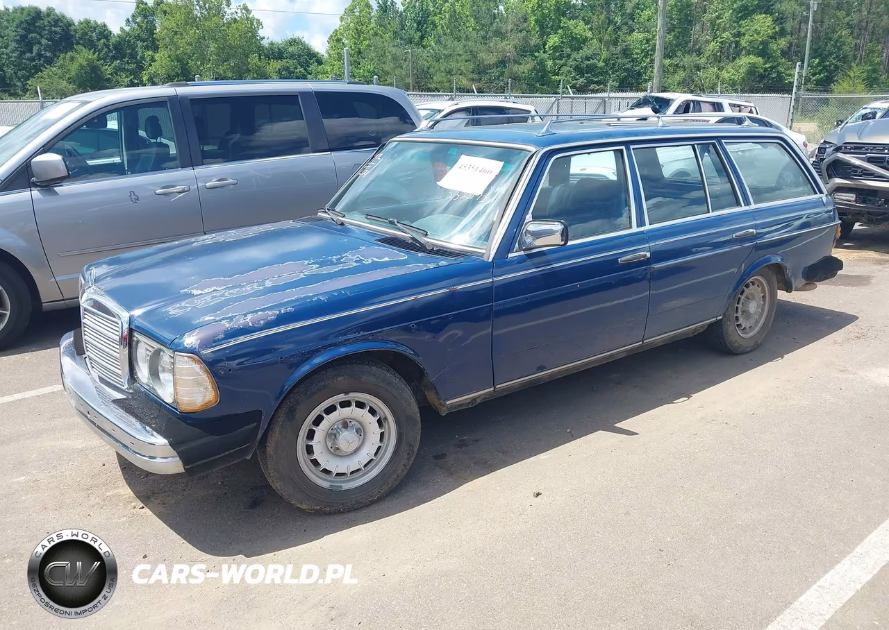 1984 Mercedes-Benz 300 Tdt VIN:WDBAB93A1EF008067 - 2