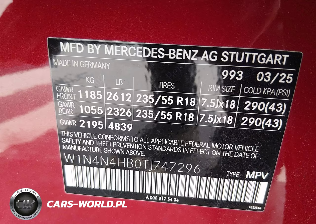2026 Mercedes-Benz Gla 250 4Matic VIN:W1N4N4HB0TJ747296 - 9