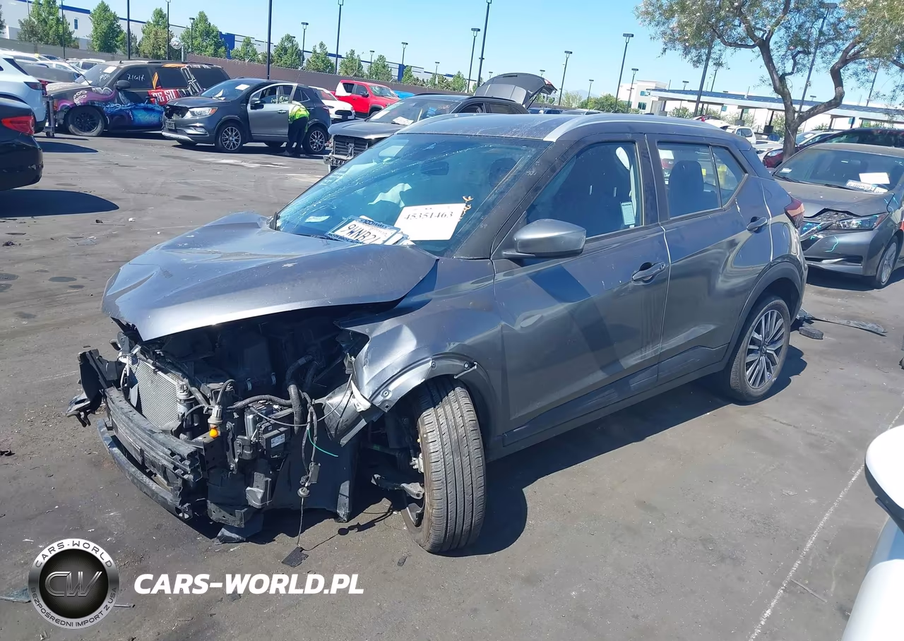 2024 Nissan Kicks Sv Xtronic Cvt VIN:3N1CP5CV2RL491770 - 2