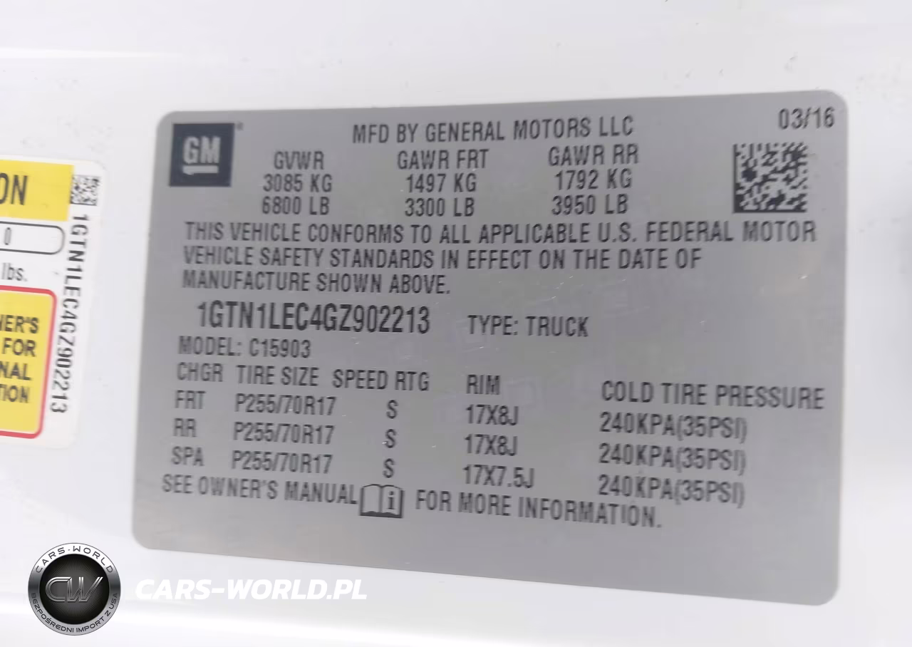 2016 GMC Sierra 1500 VIN:1GTN1LEC4GZ902213 - 9