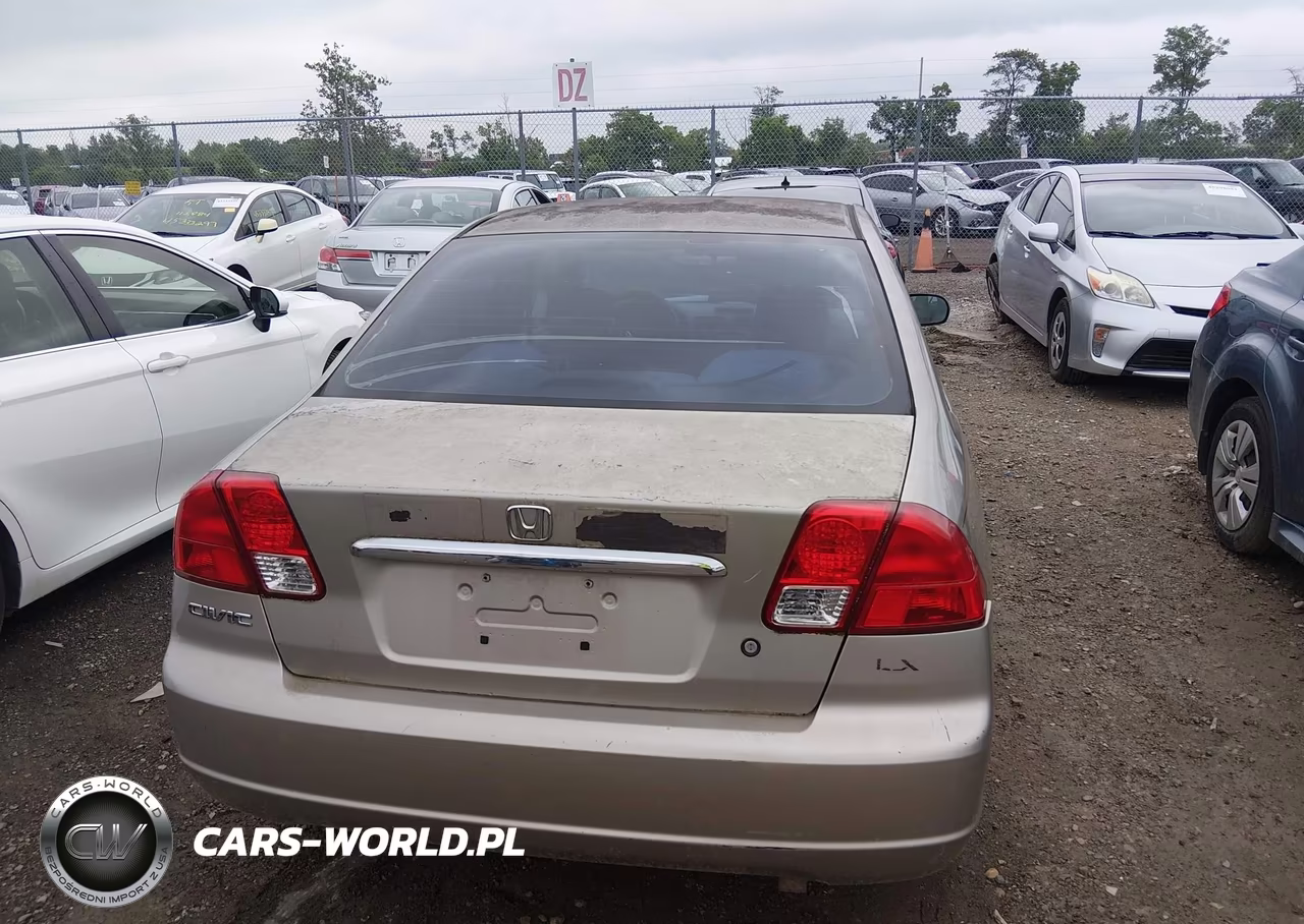 2001 Honda Civic Lx VIN:1HGES155X1L025399 - 15