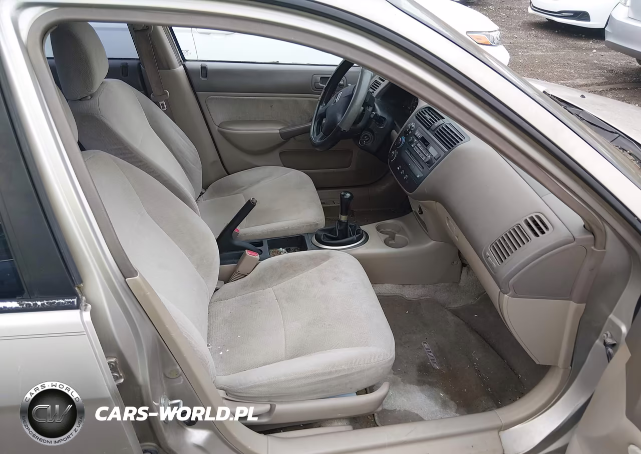 2001 Honda Civic Lx VIN:1HGES155X1L025399 - 5