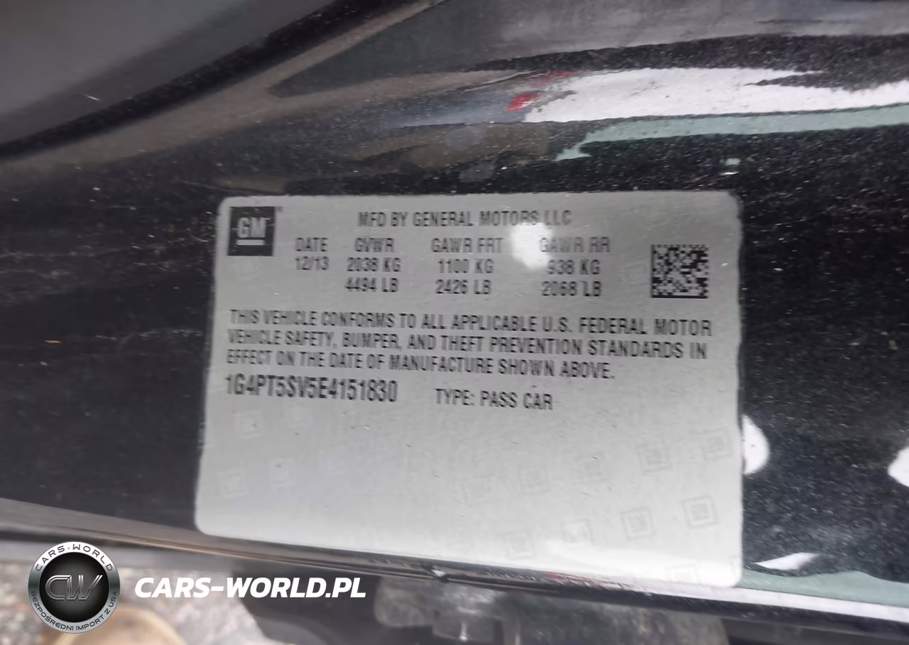 2014 Buick Verano Premium Group VIN:1G4PT5SV5E4151830 - 9
