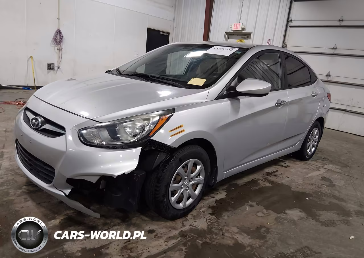 2012 Hyundai Accent Gls VIN:KMHCT4AE1CU258963 - 2