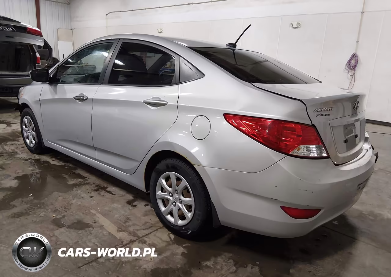 2012 Hyundai Accent Gls VIN:KMHCT4AE1CU258963 - 3