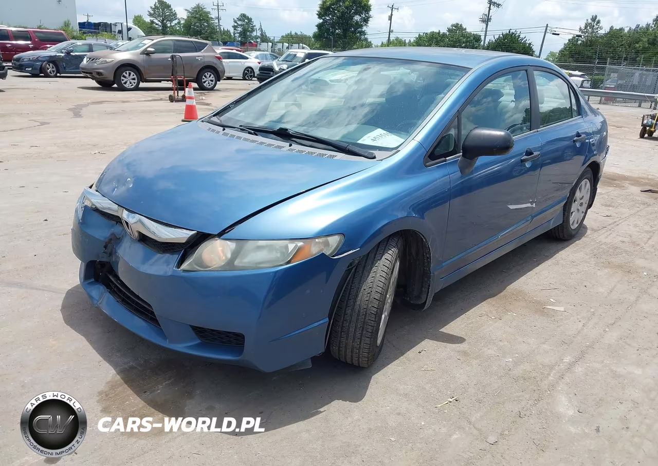2009 Honda Civic Vp VIN:1HGFA16349L013846 - 2