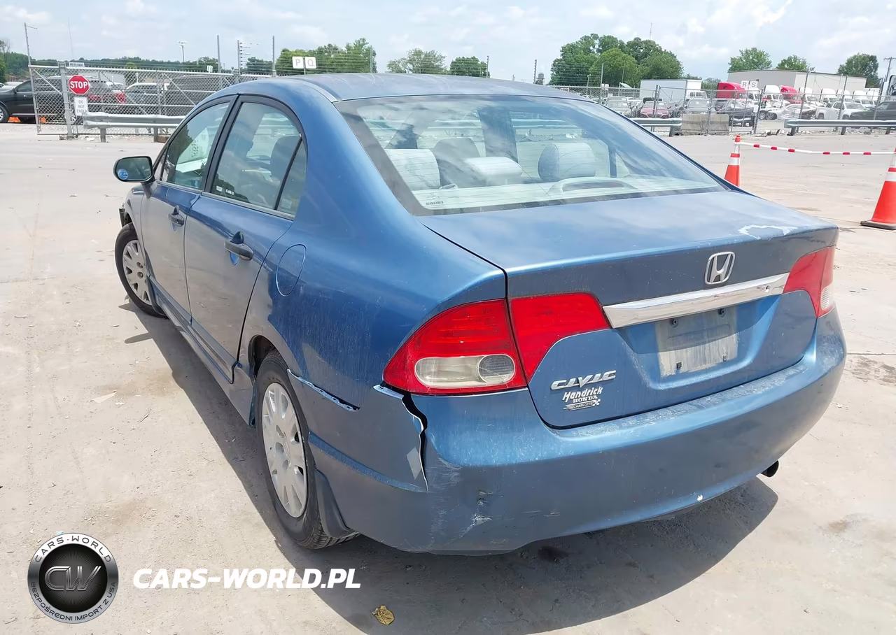2009 Honda Civic Vp VIN:1HGFA16349L013846 - 3