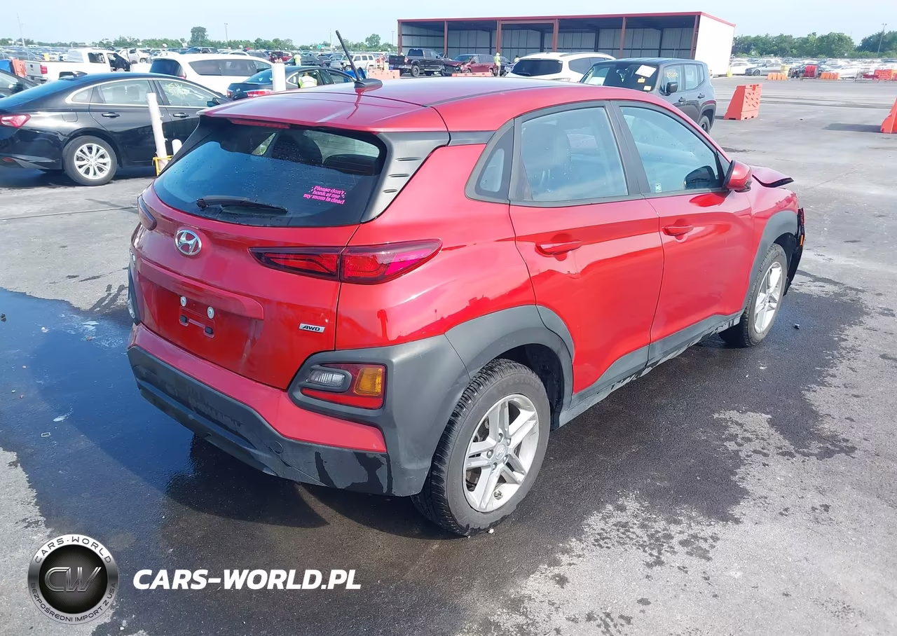 2021 Hyundai Kona Se VIN:KM8K1CAA8MU739867 - 4