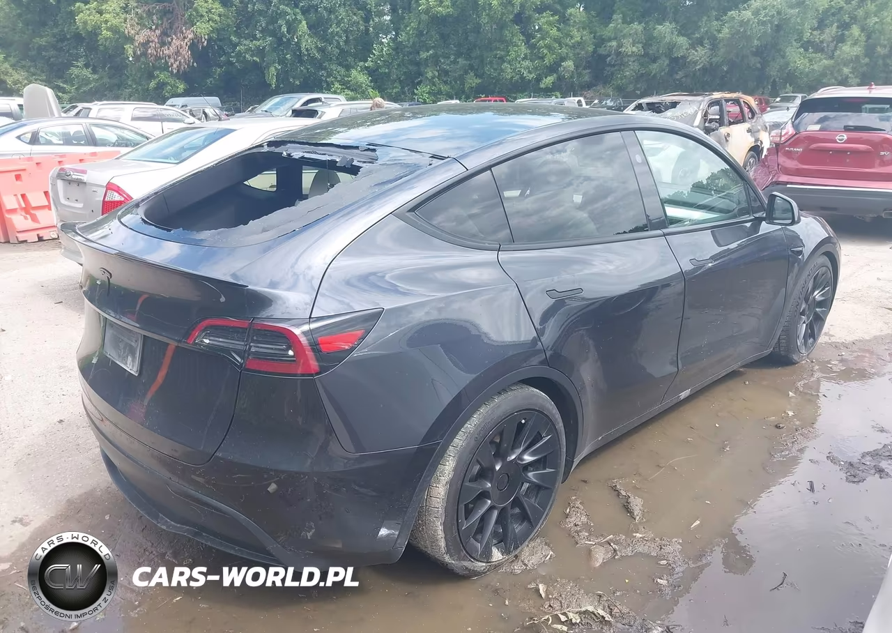 2024 Tesla Model Y Long Range Dual Motor All-Wheel Drive VIN:7SAYGDEE1RF204642 - 4