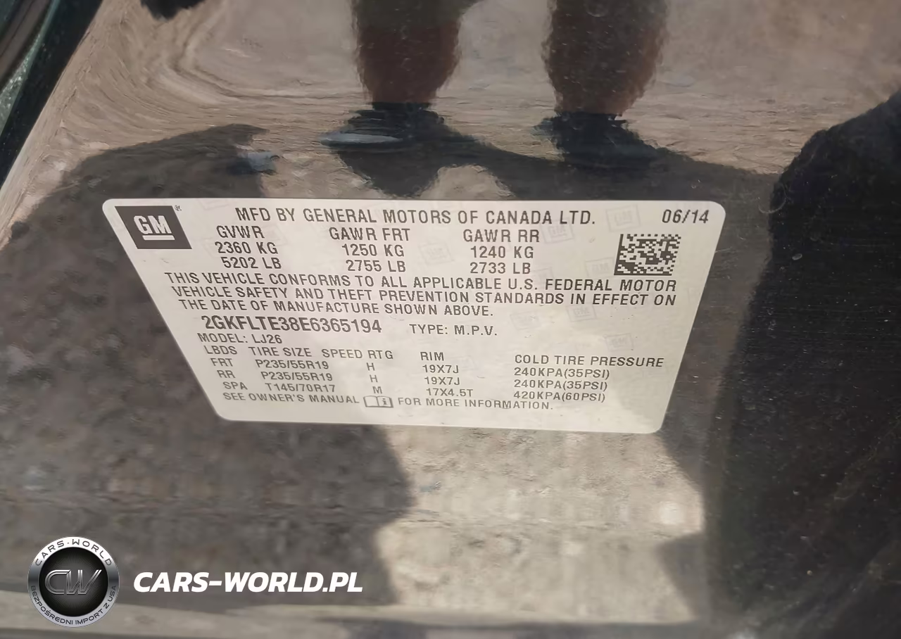2014 GMC Terrain Slt-2 VIN:2GKFLTE38E6365194 - 9