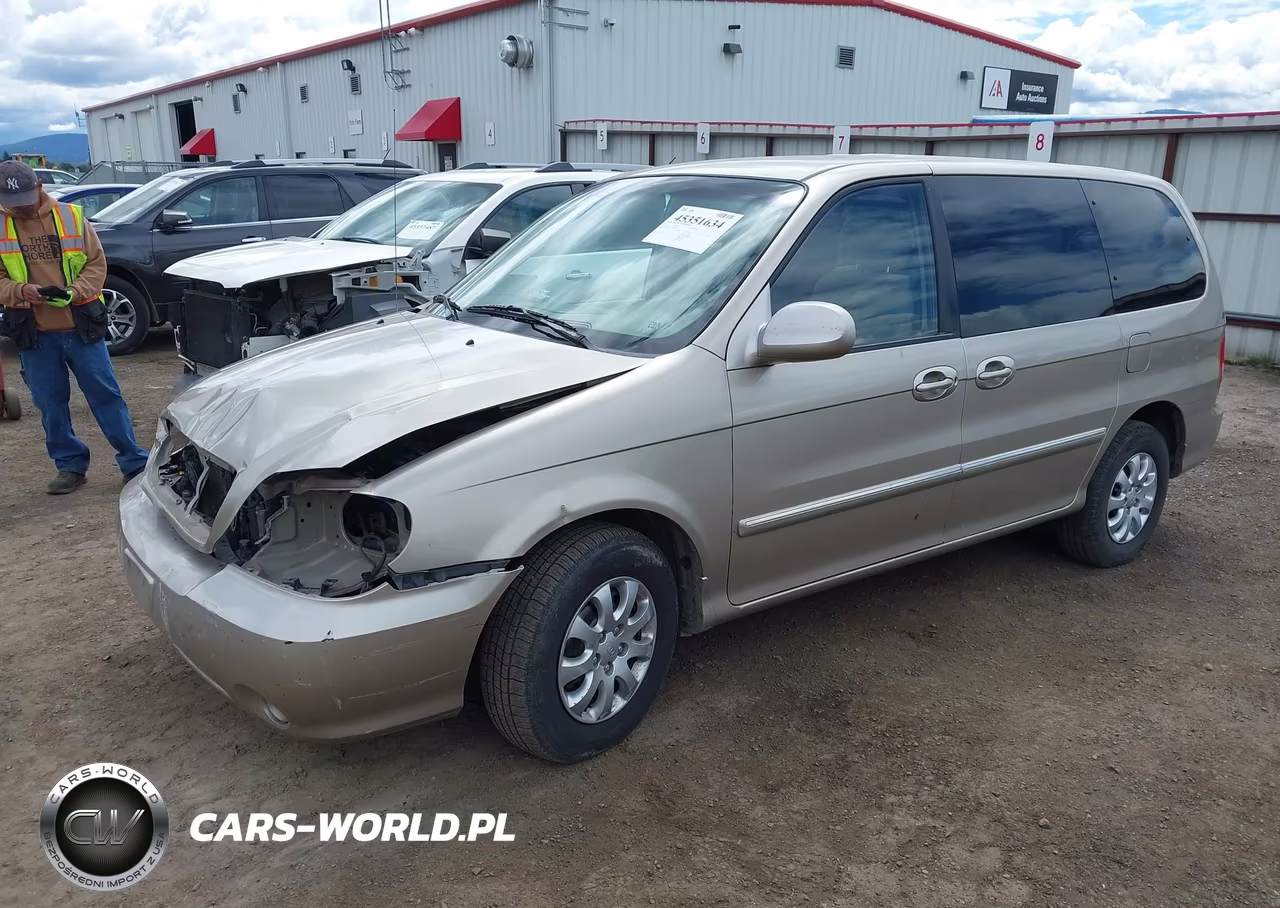 2005 Kia Sedona Ex-Lx VIN:KNDUP132256757468 - 2