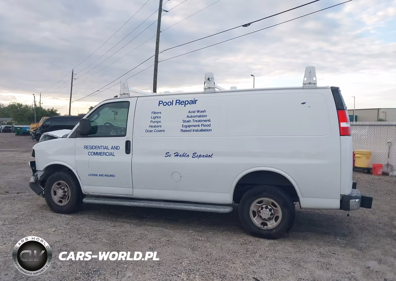 2021 Chevrolet Express Cargo Rwd 2500 Regular Wheelbase Wt VIN:1GCWGAFP7M1299972 - 14