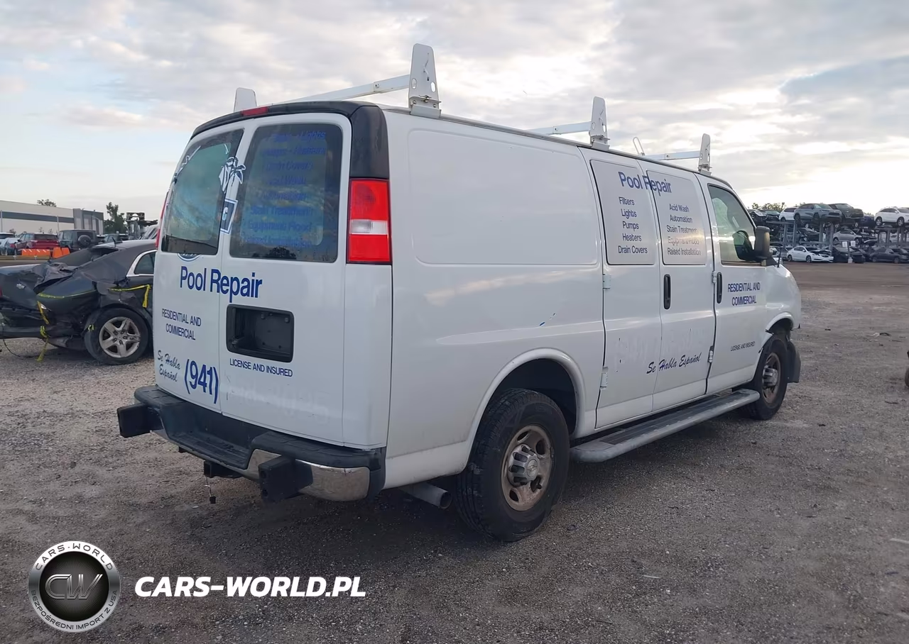 2021 Chevrolet Express Cargo Rwd 2500 Regular Wheelbase Wt VIN:1GCWGAFP7M1299972 - 4