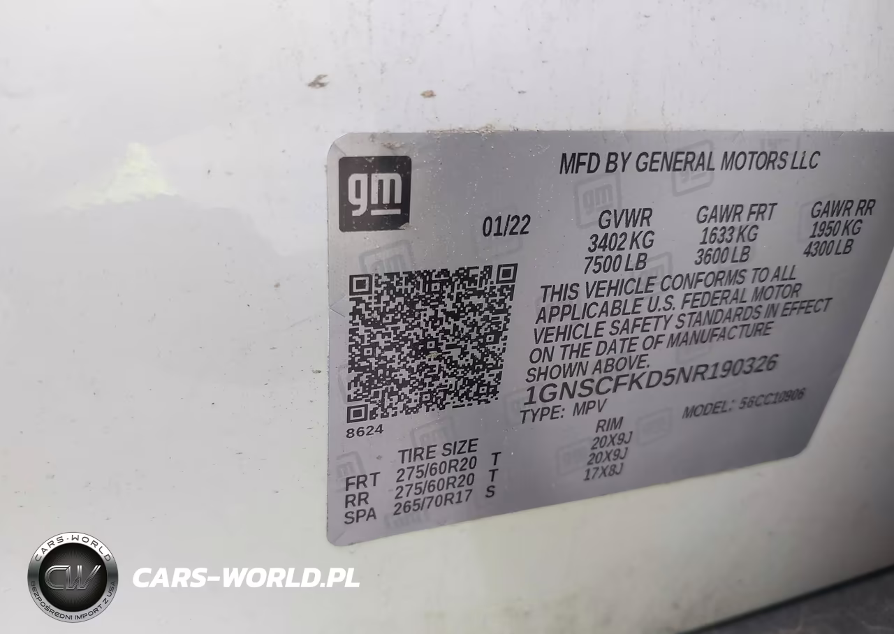 2022 Chevrolet Suburban 2Wd Premier VIN:1GNSCFKD5NR190326 - 9